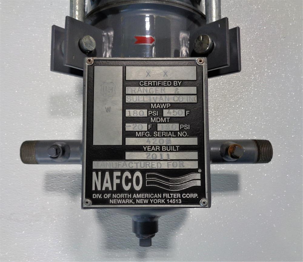 NAFCO Pressure Filter, Part# 13014, Model# 00107668